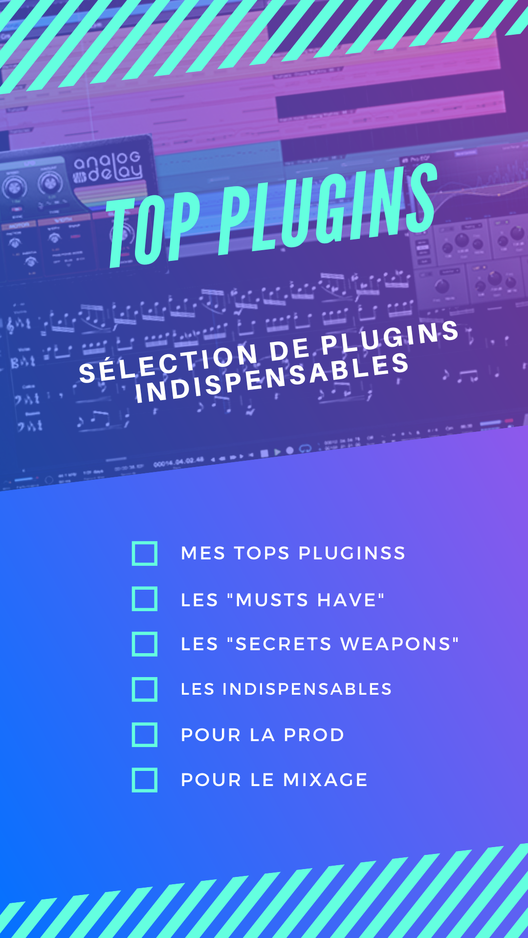 TOP PLUGINS beatmaking et production musicale