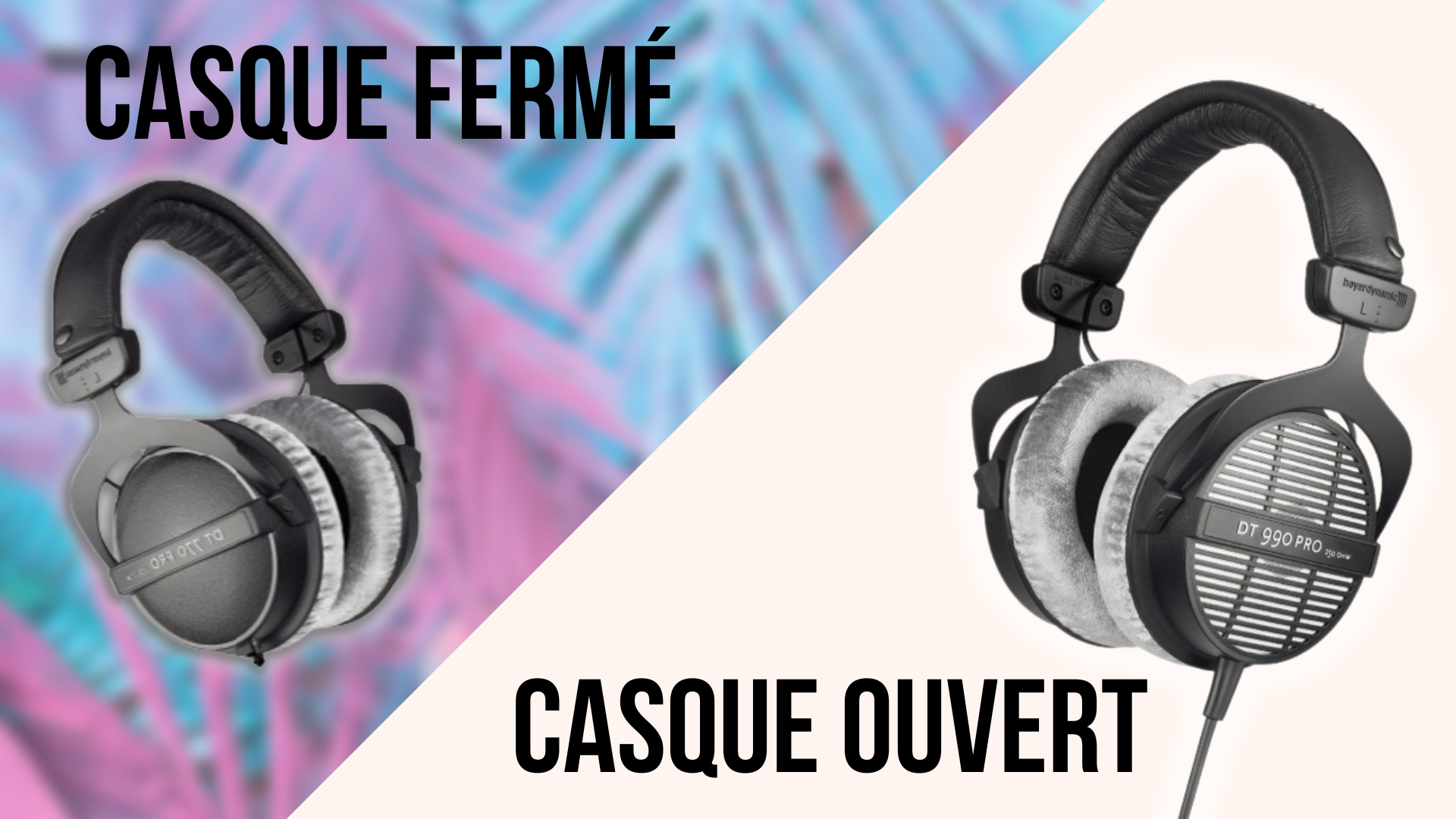 casque ouvert ou fermé